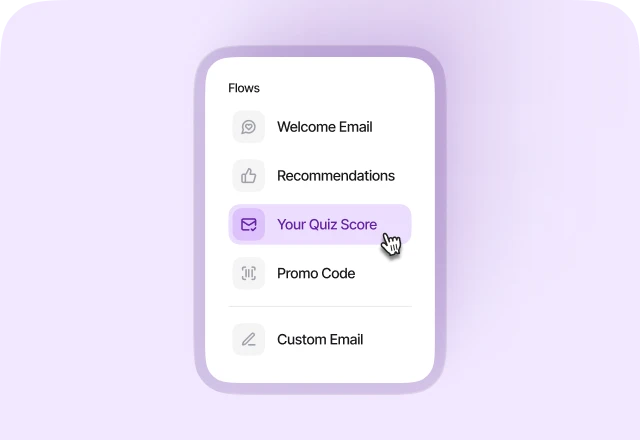 Quizell features card image